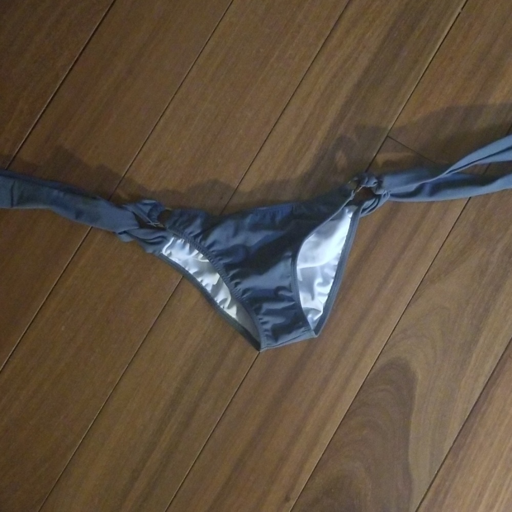 Gray bikini bottom